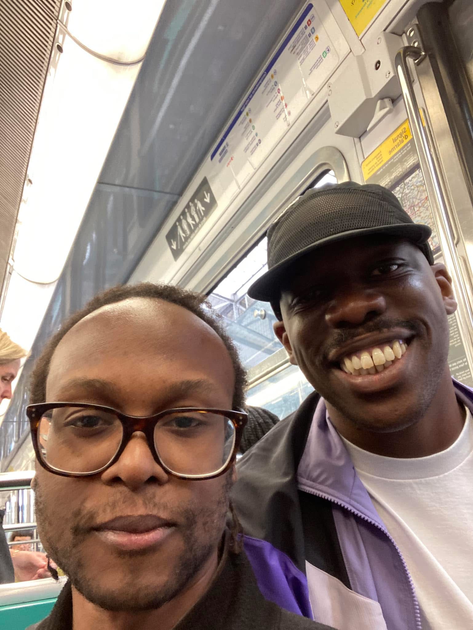 Le président en action